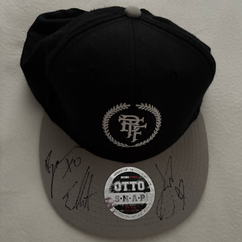 Autographed Vintage Bless the Fall Band Snapback